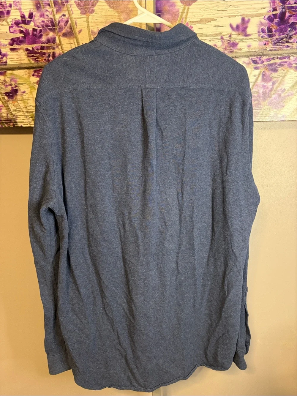 Ralph Lauren Long-Sleeve Button-Down Shirt with Red Polo Logo Lightweight Mesh